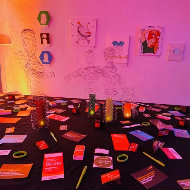 Ausstellung Kunst Gegen Gewalt an Frauen